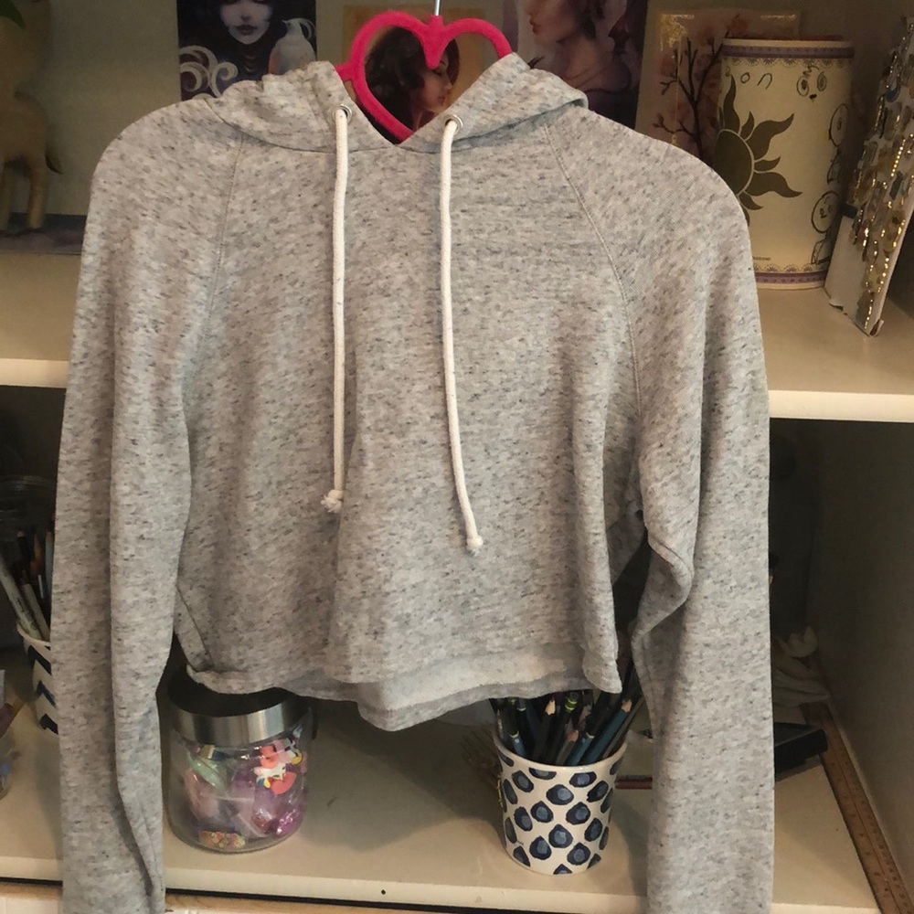 Soft H&M Cropped Hoodie